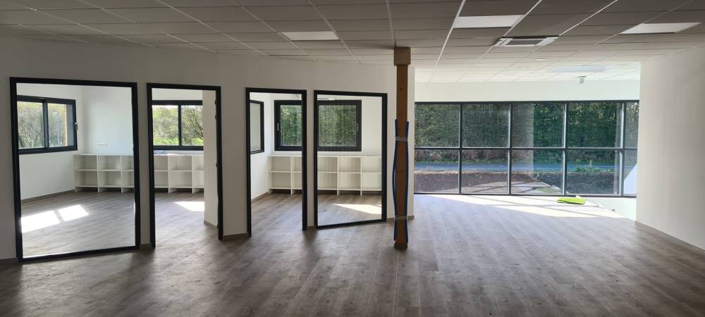 Pose de parquet à Cléder